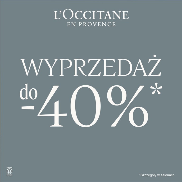 L’Occitane en Provence Wyprzedaż